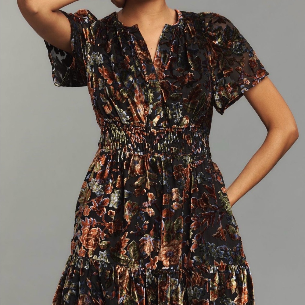 The Somerset Velvet Mini Dress